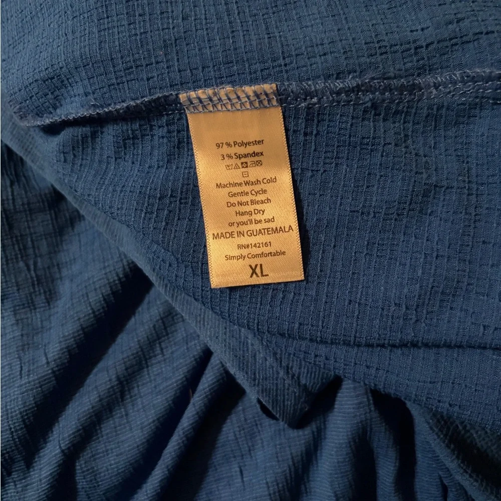 LuLaRoe Blue Sleeveless Vest - Picture 5 of 7